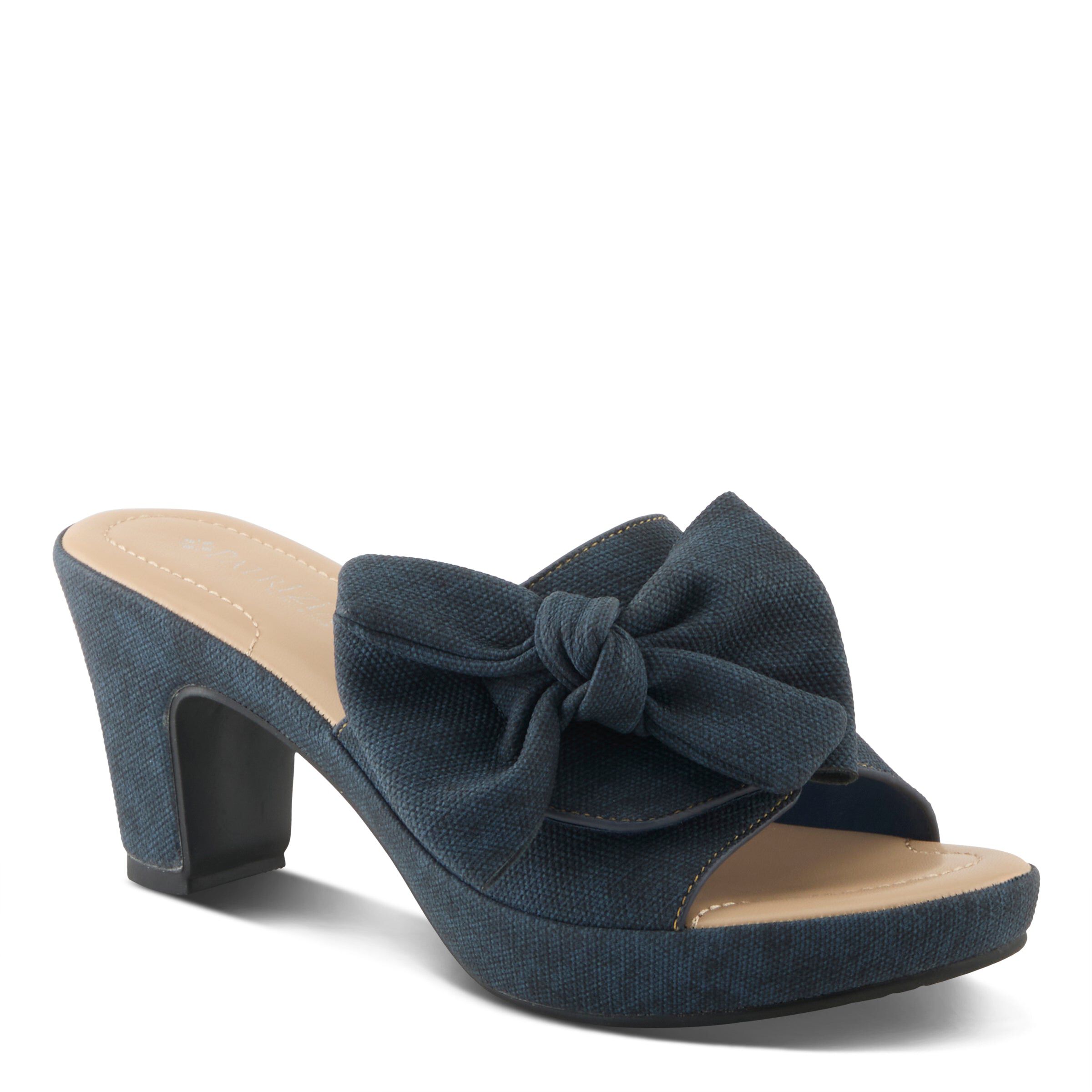 Normajean Slide Sandal, DARK DENIM BLUE, hi-res image number 0