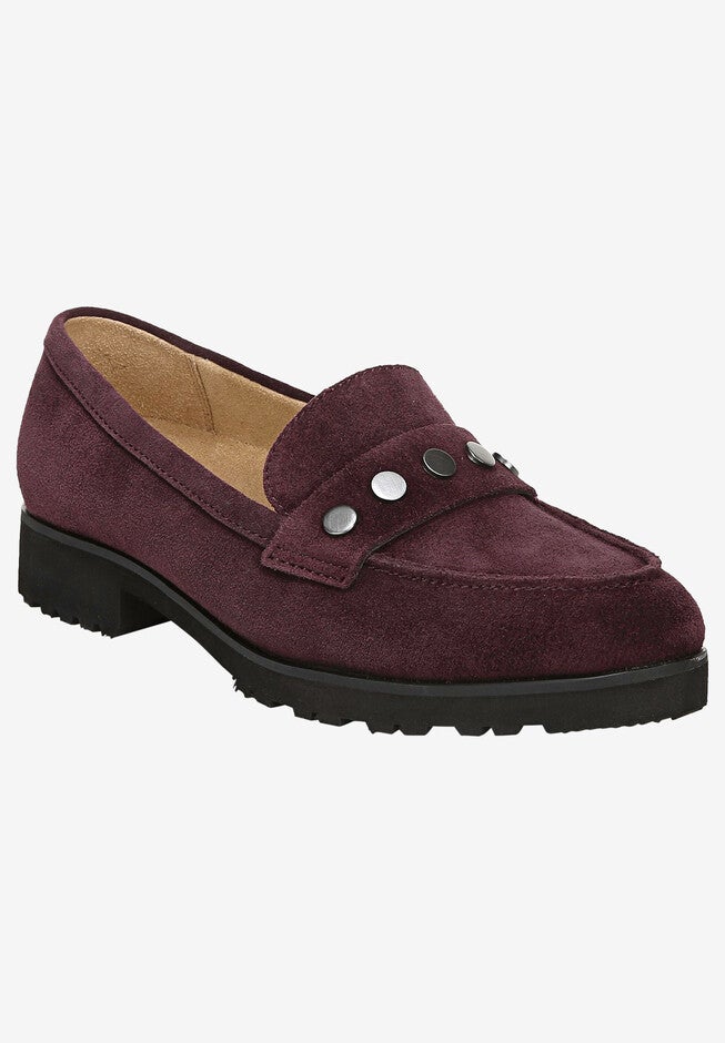 Gaia Slip-On , BORDO SUEDE, hi-res image number null