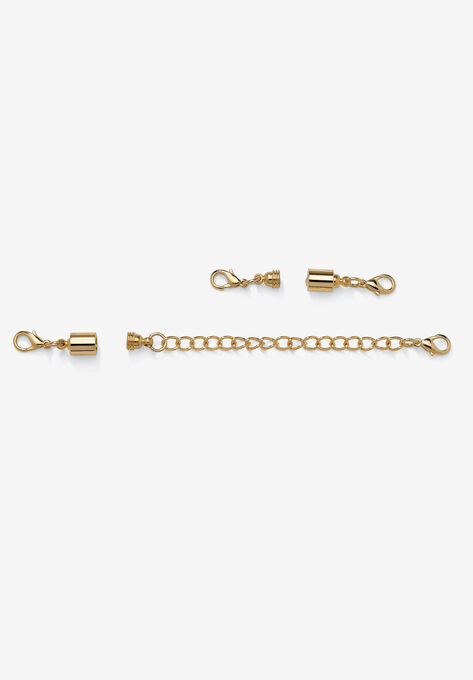 Goldtone Chain Necklace (8mm), 5.5 inches, GOLD, hi-res image number null