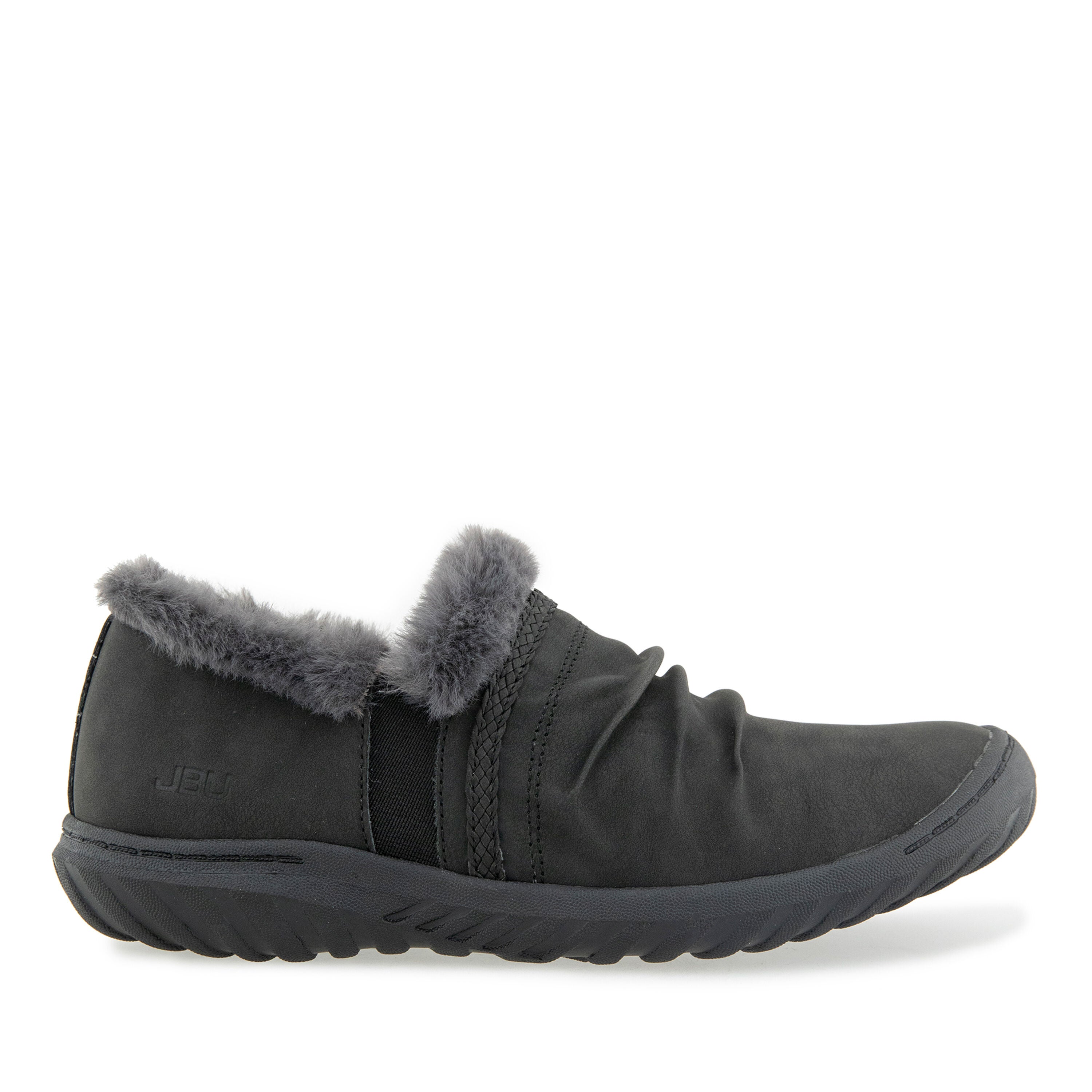 Reese Water Resistant Closed Casual Flat, BLACK, alternate image number 2