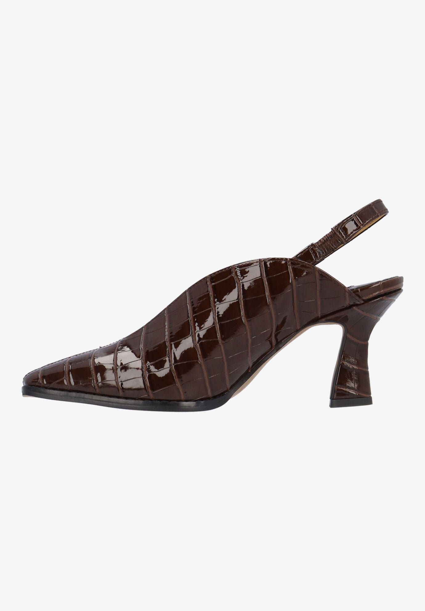 Brisani Sling Back Pump, BROWN, alternate image number 4