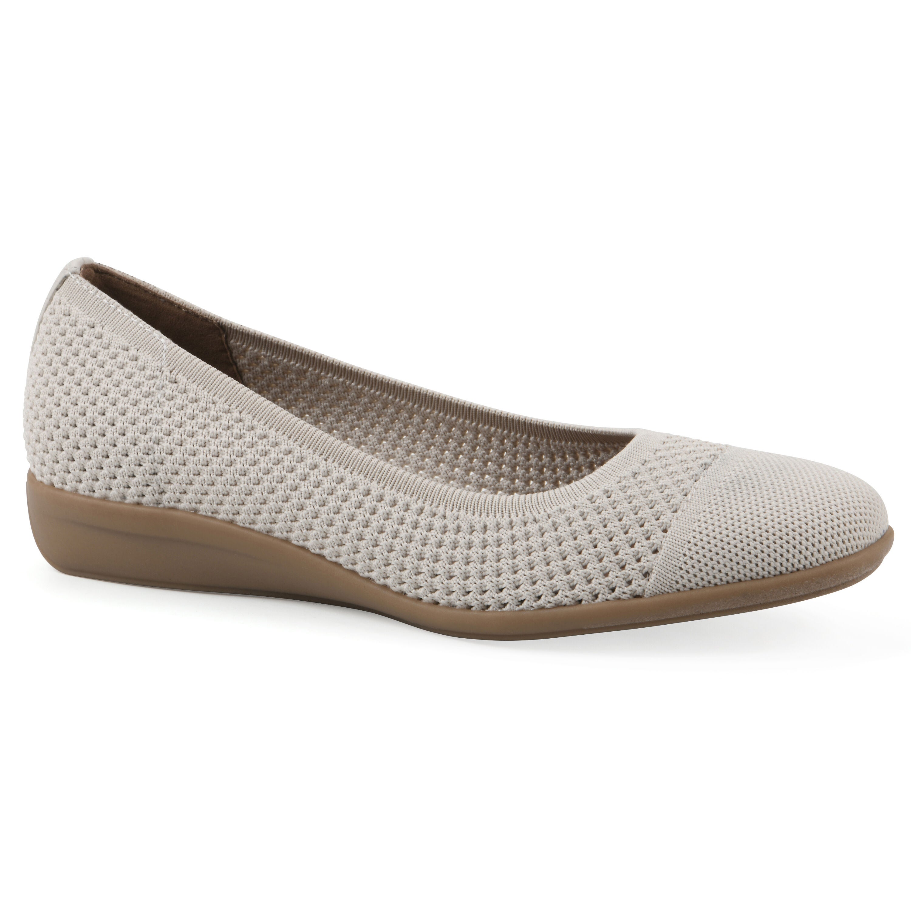 Florian Ballet Flat, CREAM FABRIC, hi-res image number 0