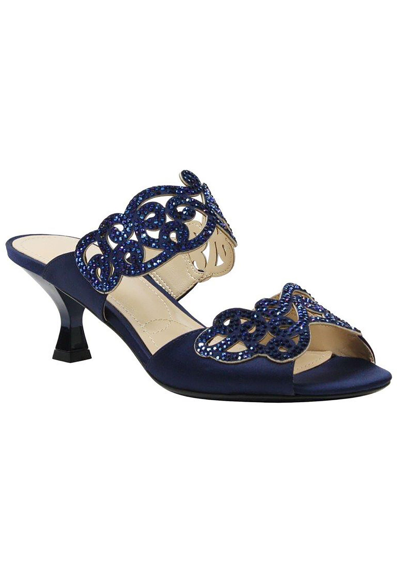 Francie Dress Shoes by J. Renee®, NAVY, hi-res image number 0