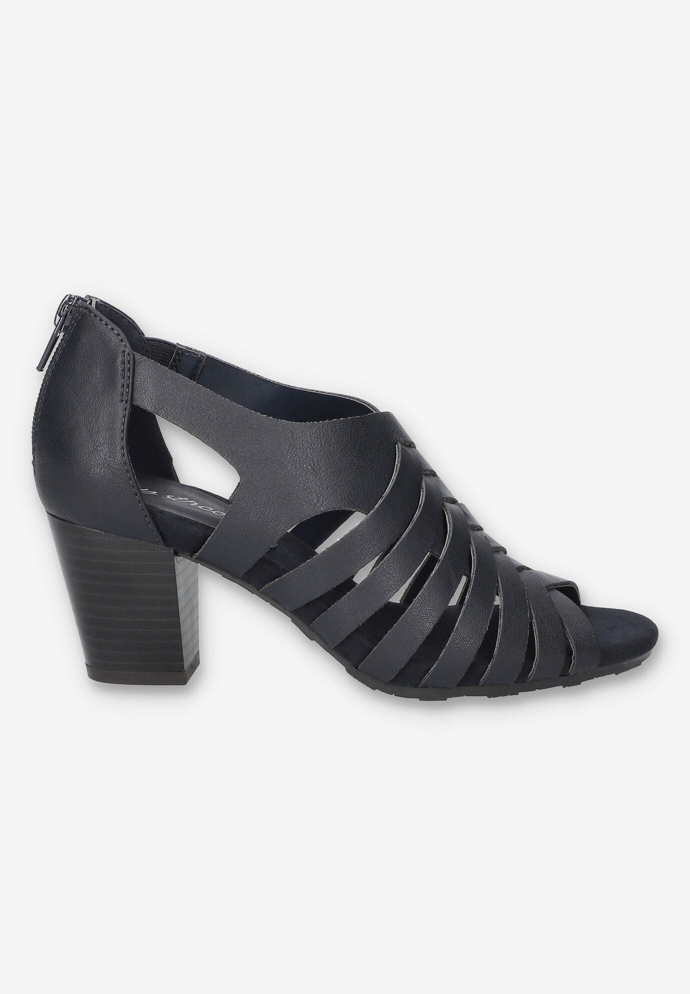 Vanni Block Heel Sandal, NAVY, alternate image number 2