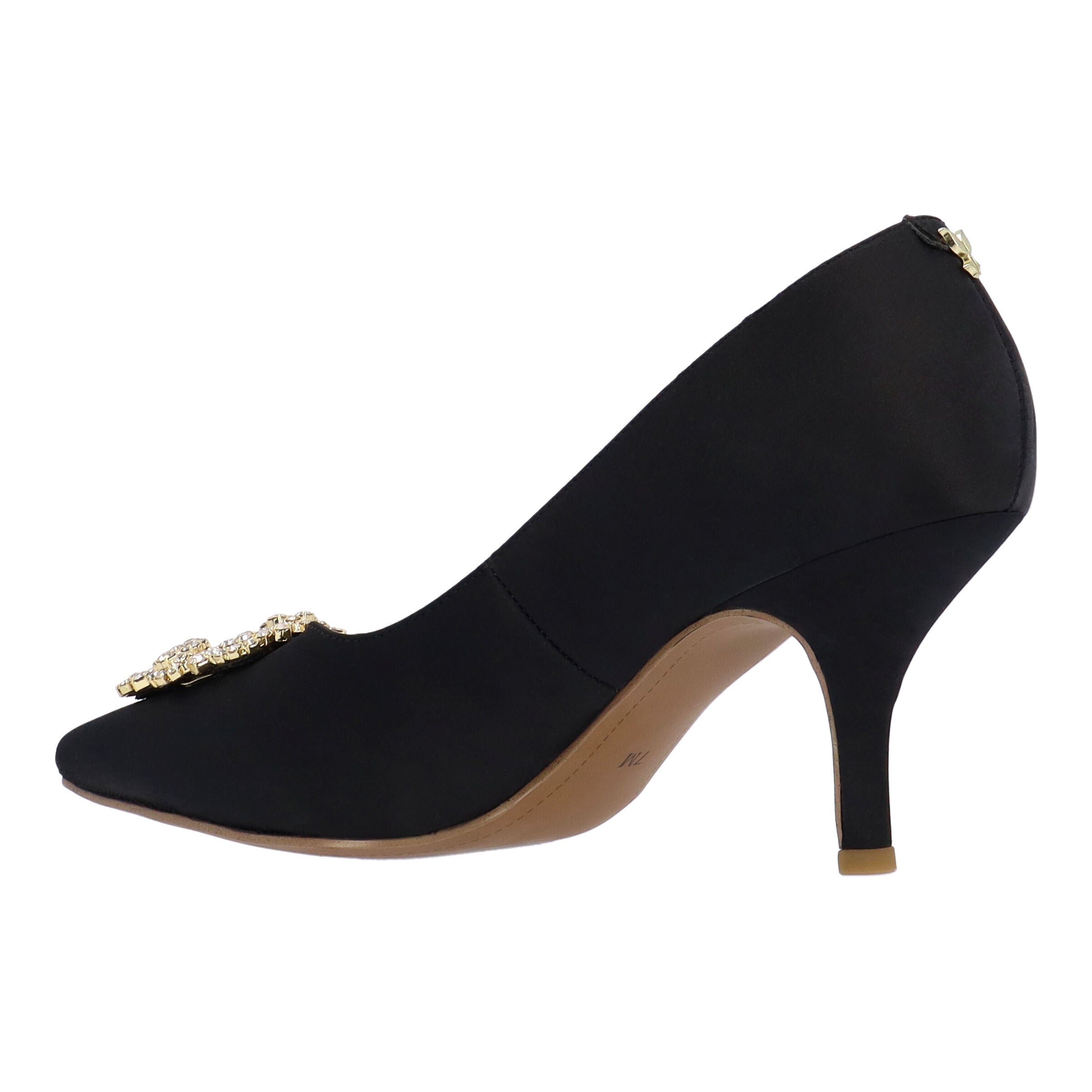 Ezara Slip-On Pump, BLACK, alternate image number 5