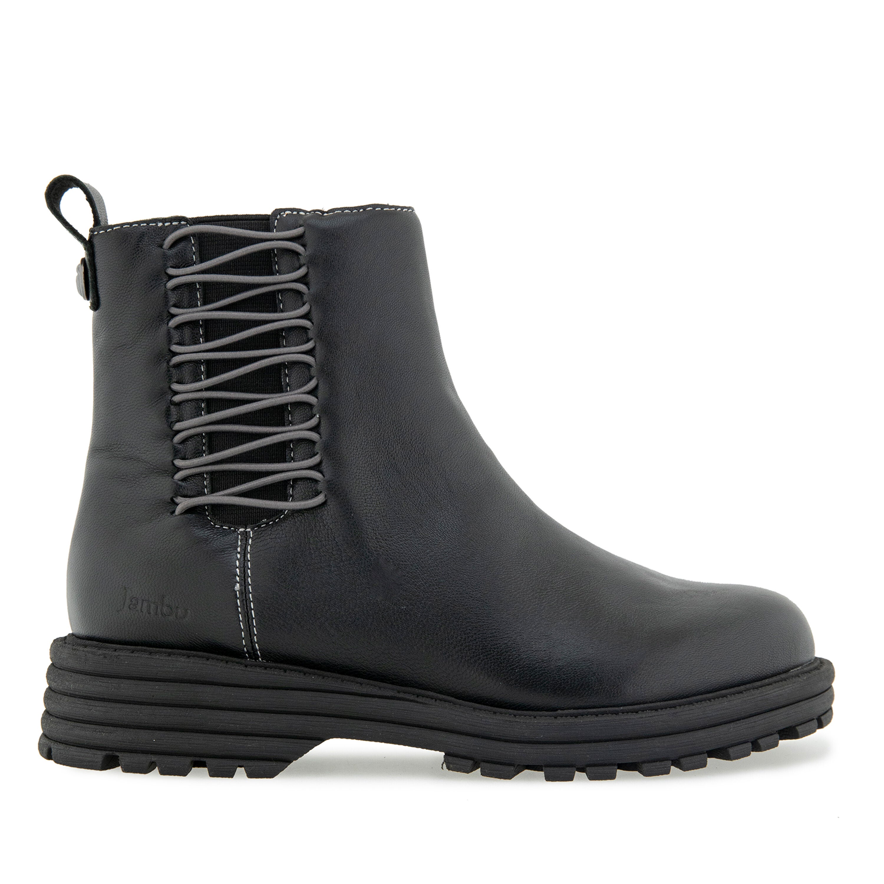 Iren Water Resistant Casual Boot, BLACK, alternate image number 2