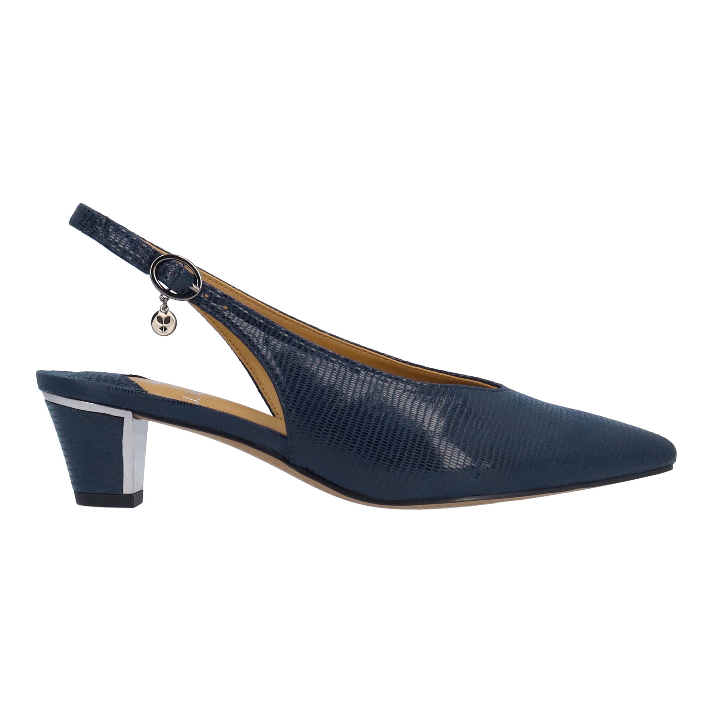 Darra Slingback Pump, NAVY, alternate image number 3