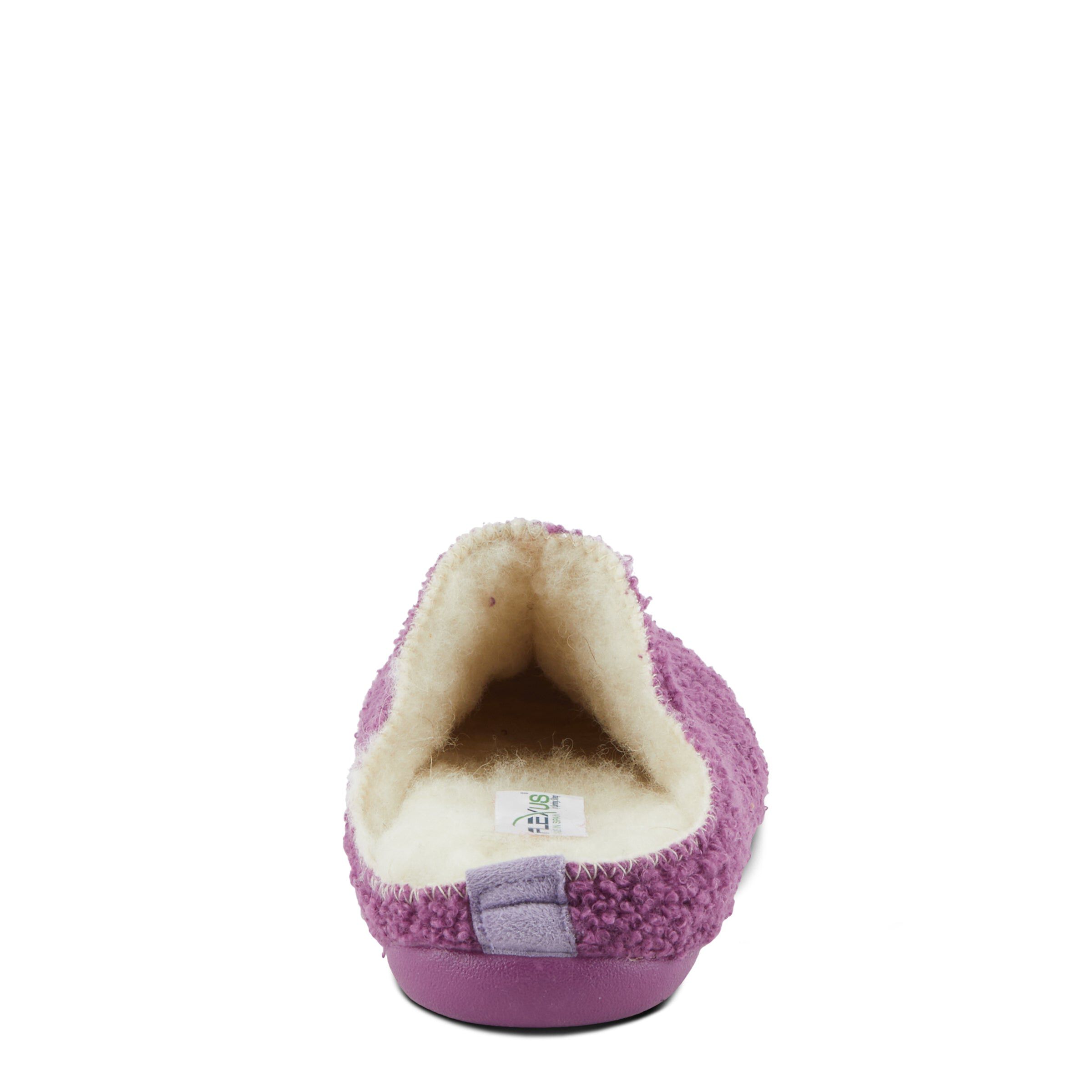 Lyndel Clog Slipper, PLUM, on-hover image number 1