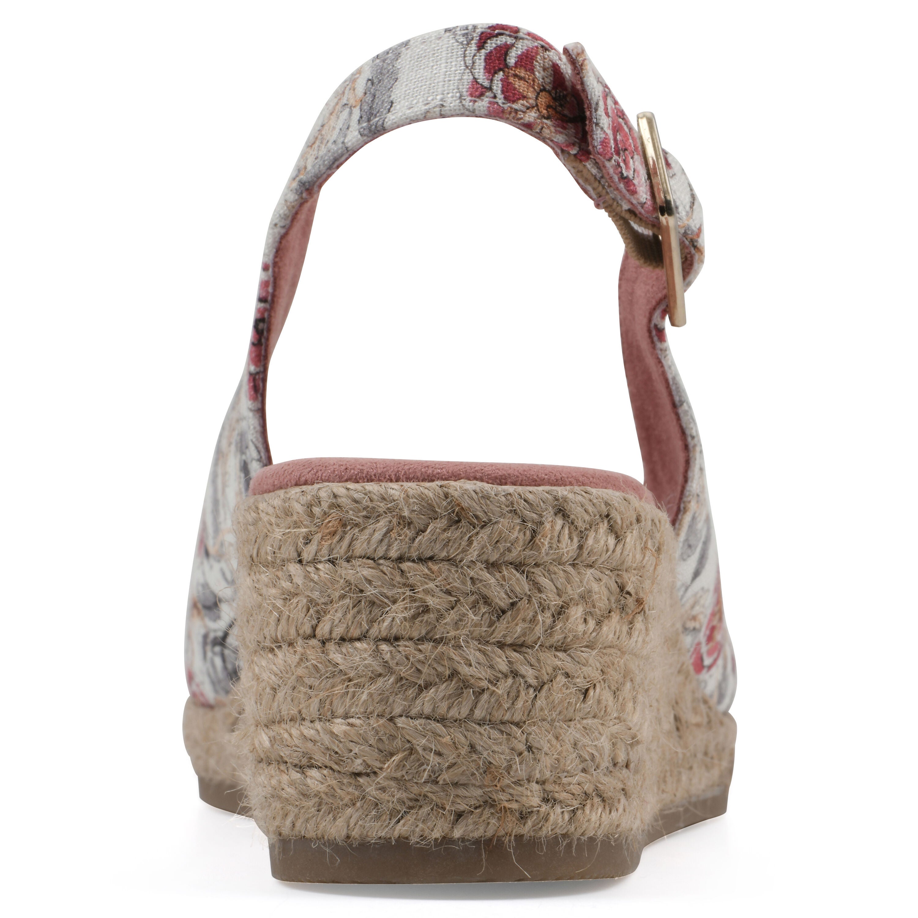 Maize Espadrille Wedge Sandal, BLUSH FLORAL FABRIC, on-hover image number 1