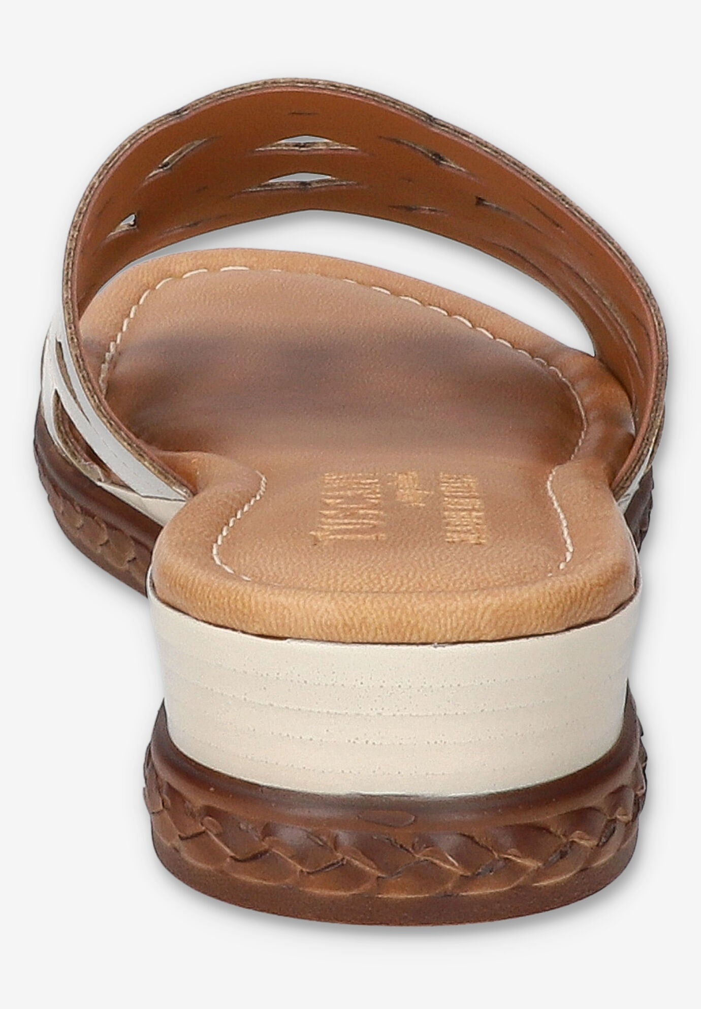 Edda Wedge Sandal, WHITE, alternate image number 3