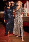 Side Slit Sequin Dress, GOLD SEQUIN, hi-res image number null