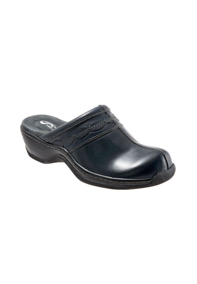 Abby Clog by SoftWalk®, NAVY, hi-res image number null