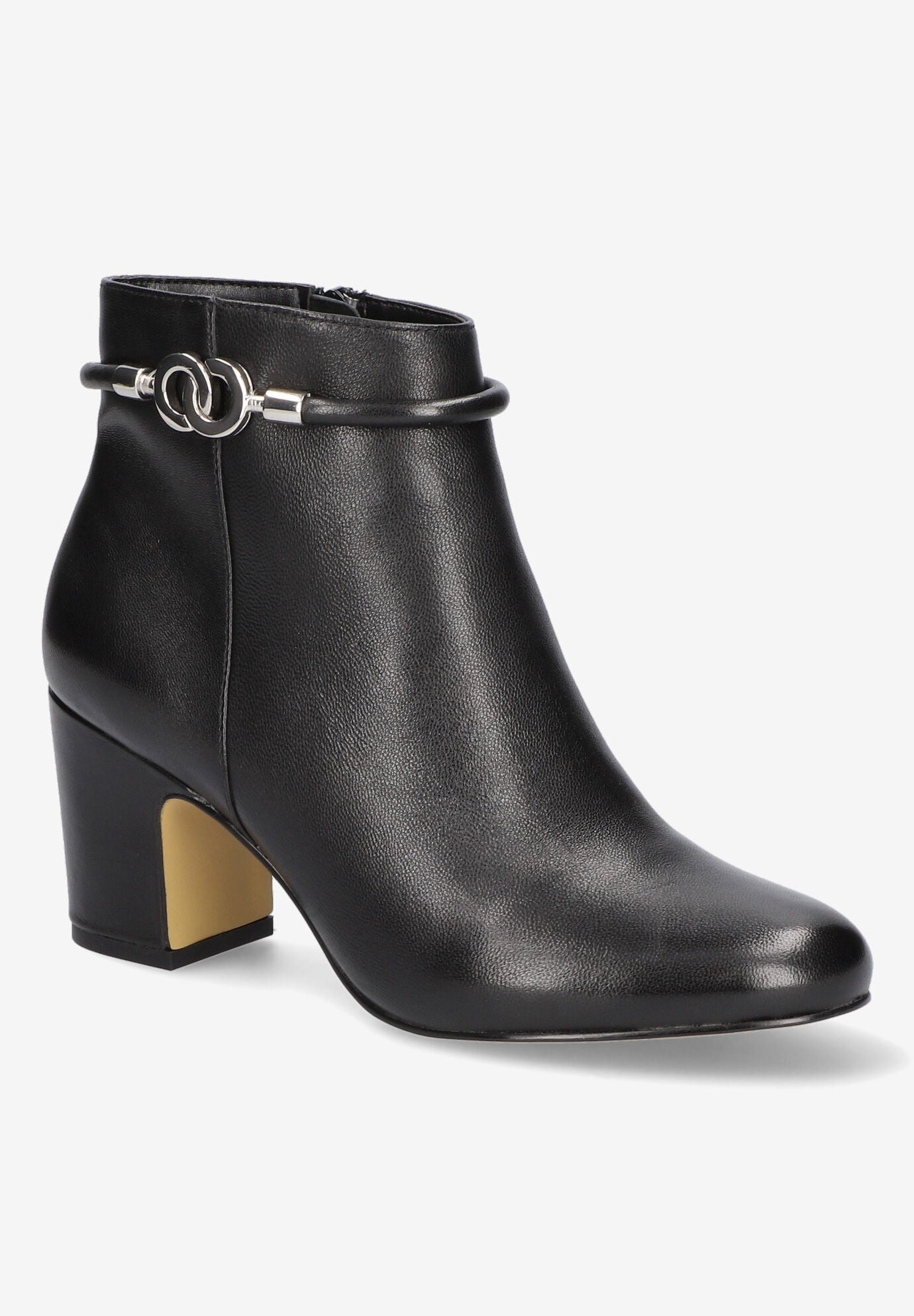 Diaz Bootie, BLACK LEATHER, hi-res image number 0