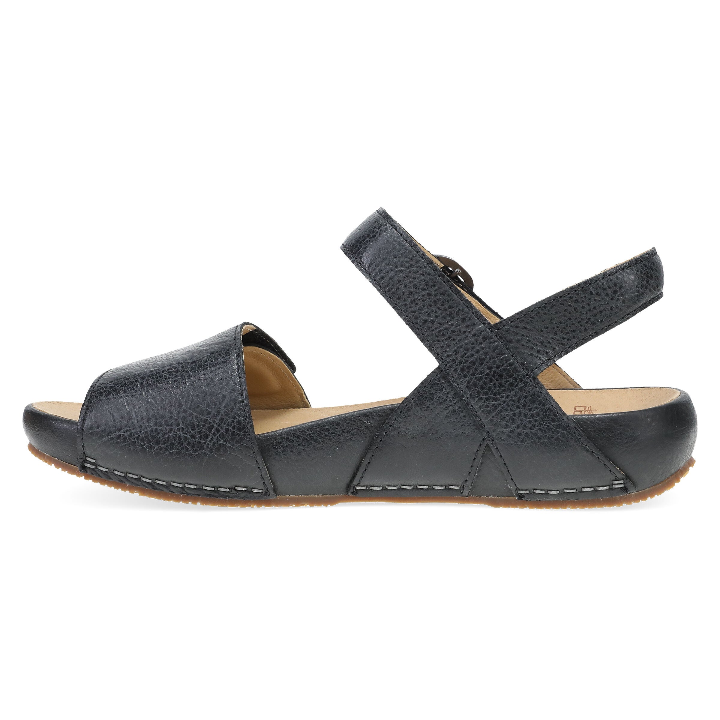 Tinsley Leather  Sandal, BLACK, alternate image number 6