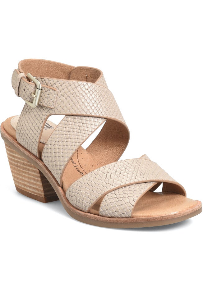 Pesha Sandals, CREAM PALE GOLD, hi-res image number null