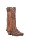 Gypsy Western Fringe Boot, BROWN, hi-res image number null