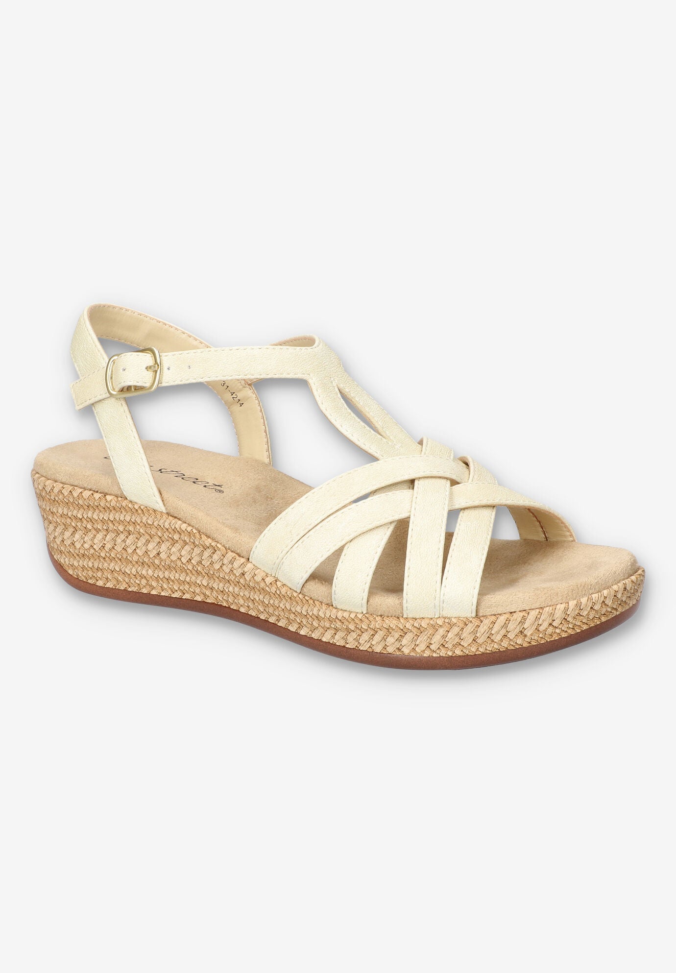 Lua Wedge Sandal, BONE, hi-res image number 0