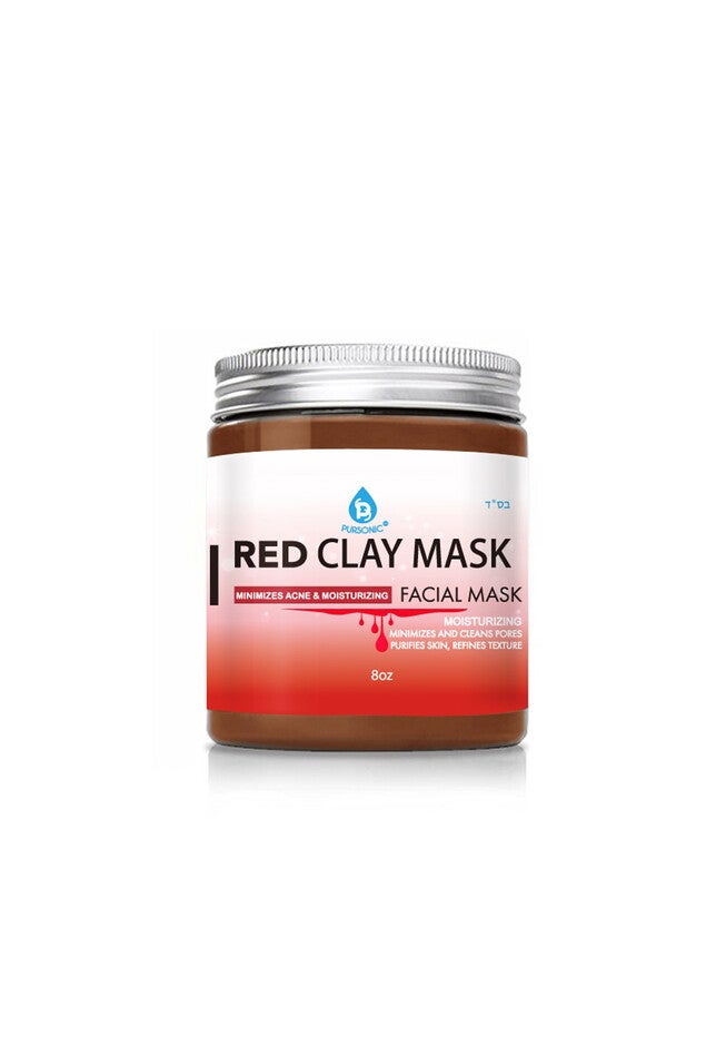 Facial Mask Of Red Clay, O, hi-res image number 0