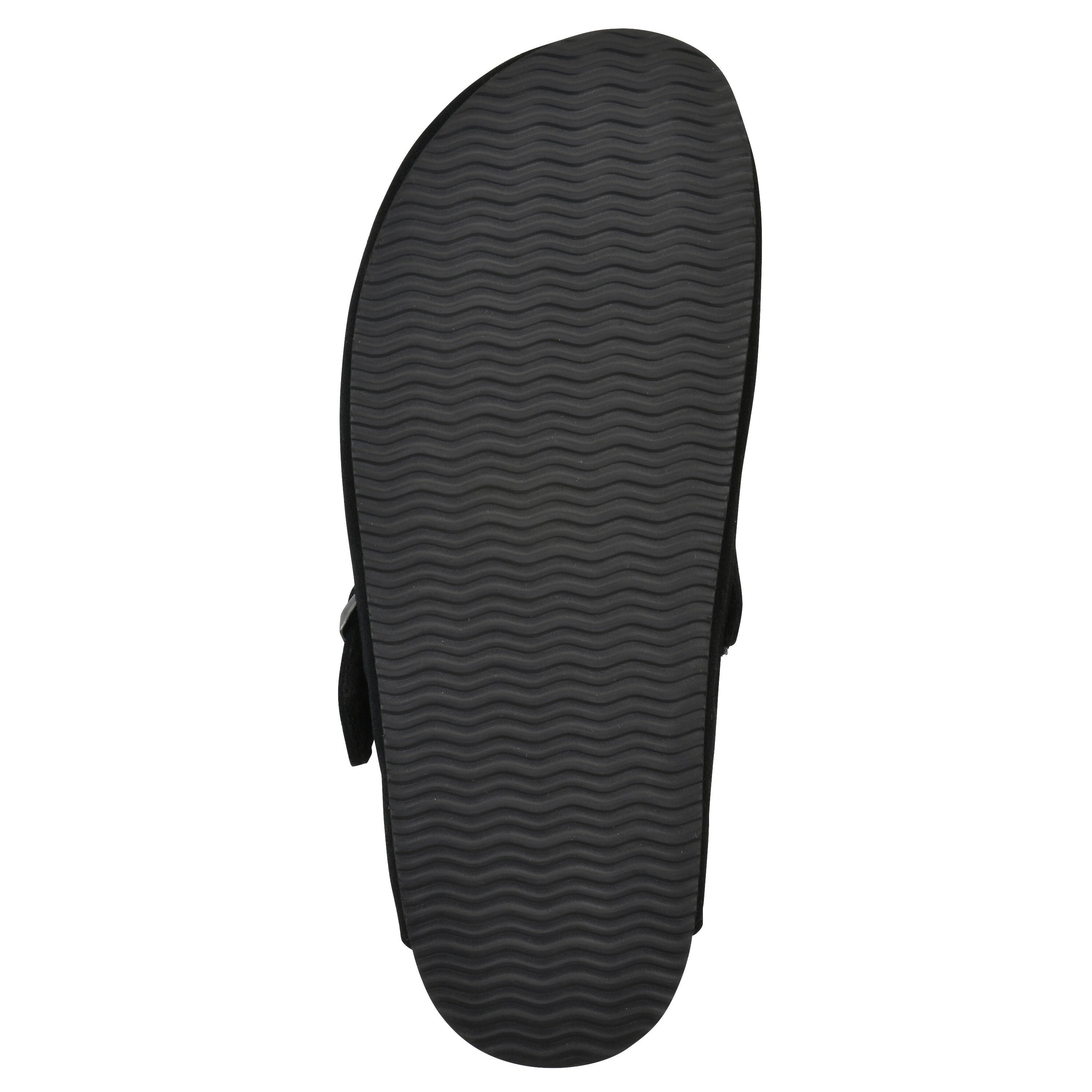 Bari Footbeds Clog, BLACK SUEDE FF, alternate image number 5