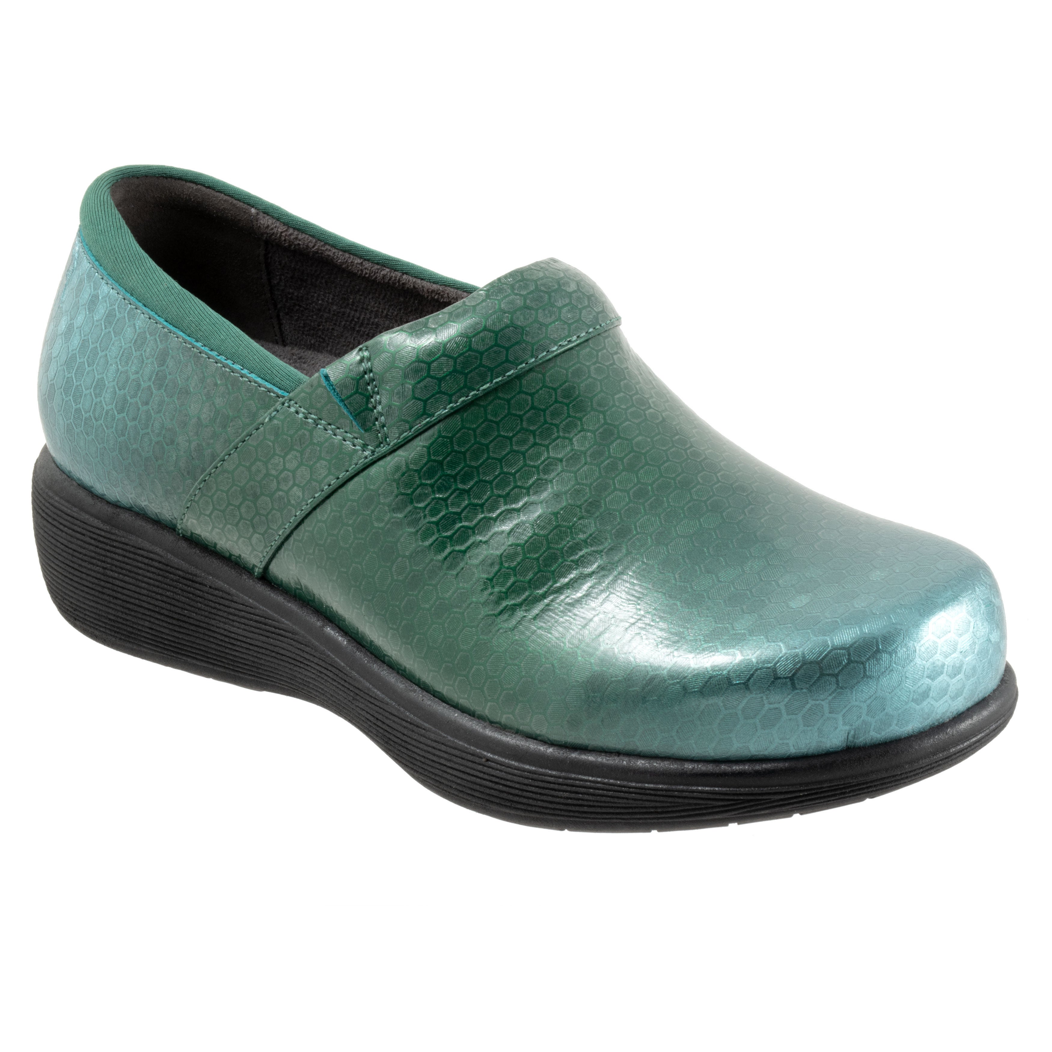 Meredith Sport Clog, JADE EMBOSSED, hi-res image number 0