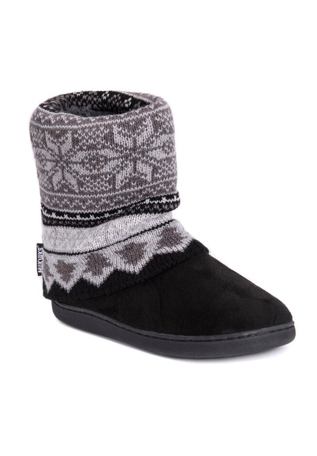 Raquel Slipper by Muk Luks, MEDIUM GREY HEATHER, hi-res image number 0