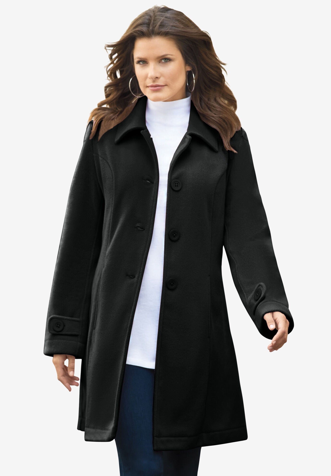 roaman's plus size coats