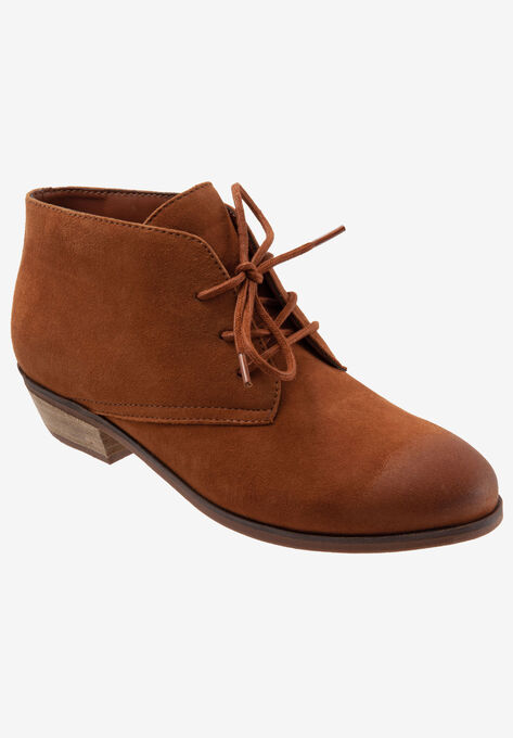 Ramsey Booties by SoftWalk®, BROWN CARAMEL, hi-res image number null