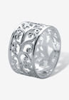 Filigree Vintage-Style Ring In .925 Sterling Silver Jewelry, , on-hover image number null