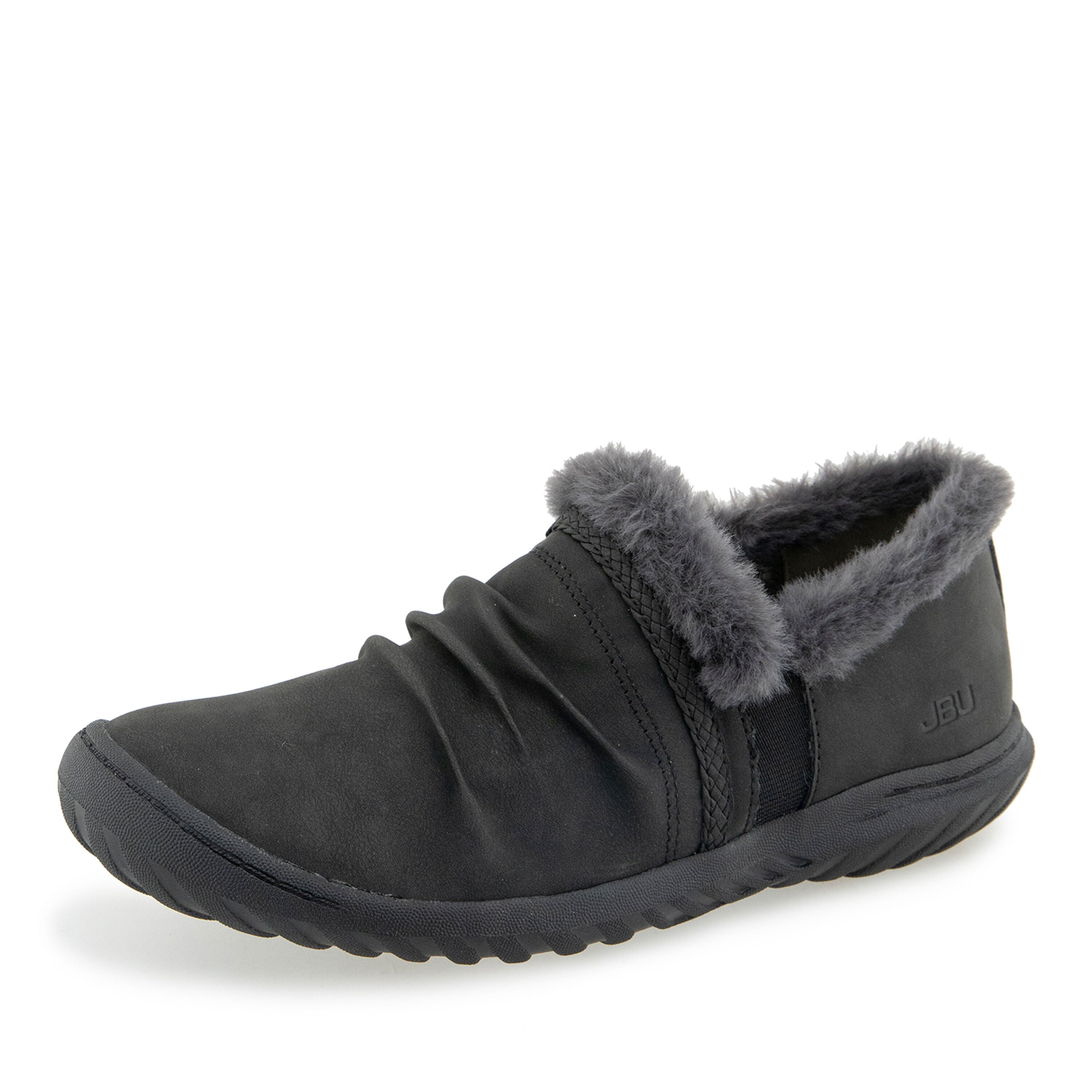 Reese Water Resistant Closed Casual Flat, BLACK, alternate image number 6