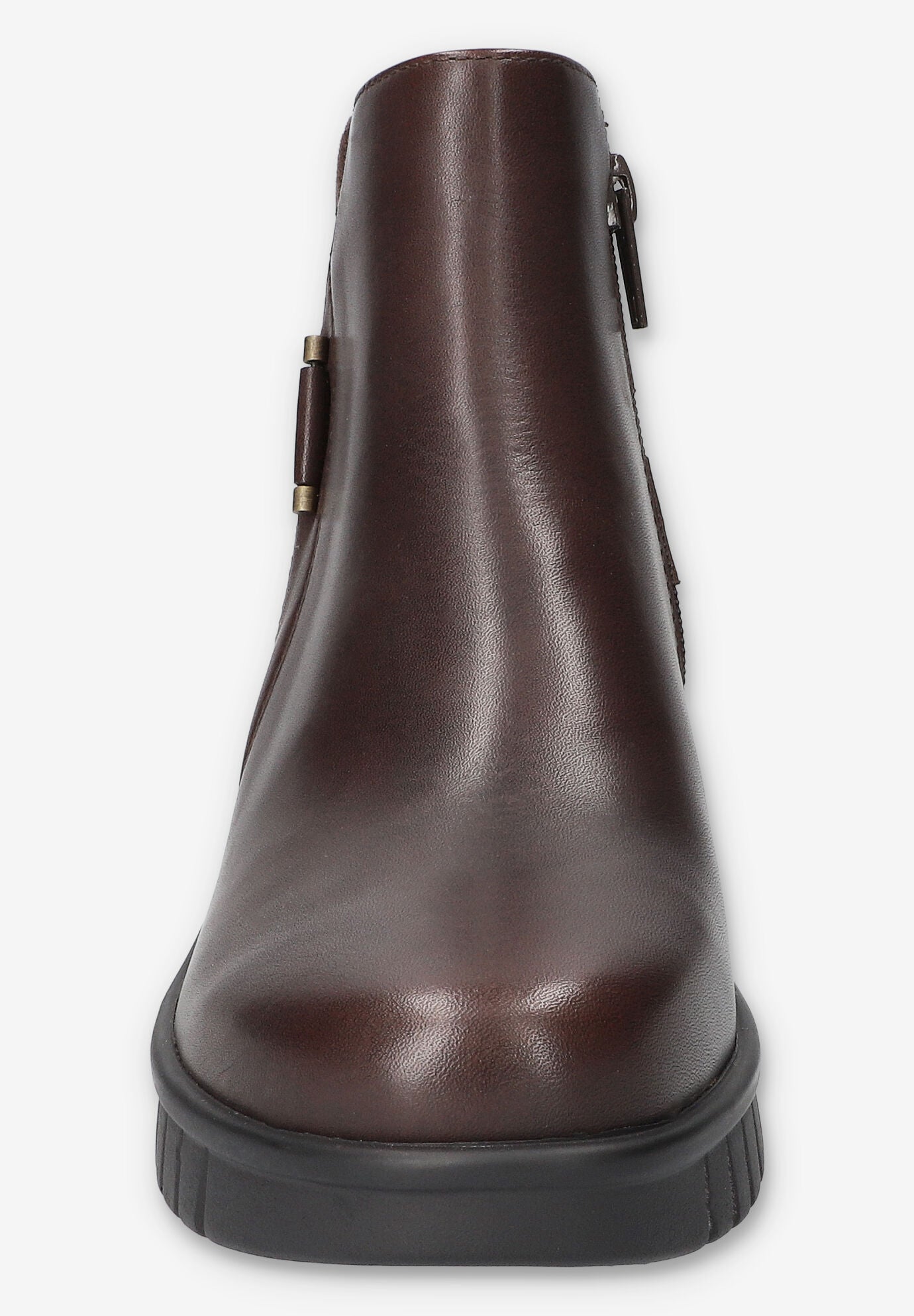 Sueann Ankle Boot, BROWN LEATHER, alternate image number 3