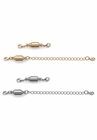 Silver Tone and Gold Tone Chain Extender Set, , on-hover image number 1
