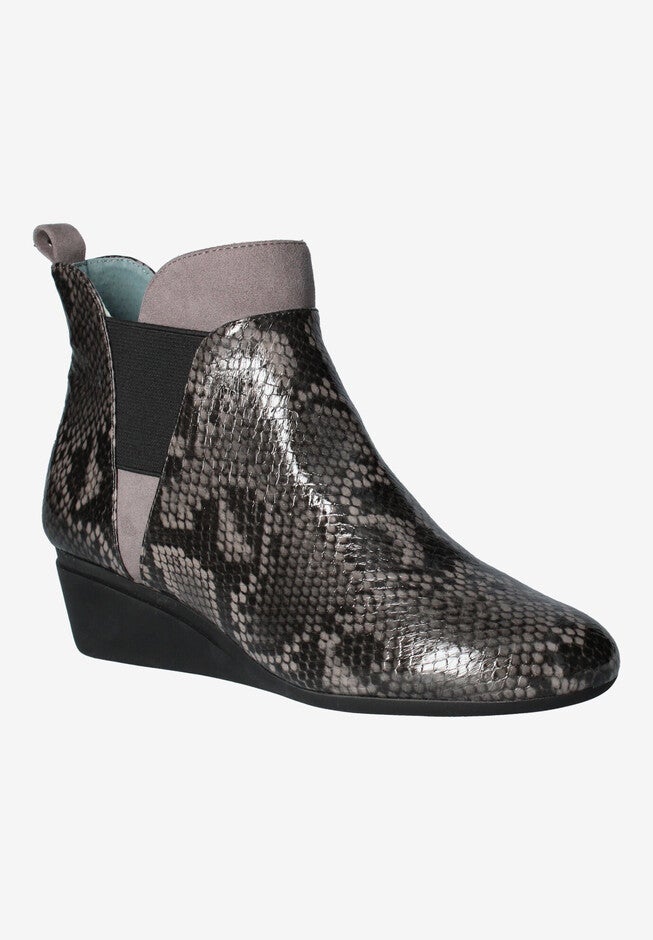 Hemalia Bootie, GRAY BLACK, hi-res image number 0