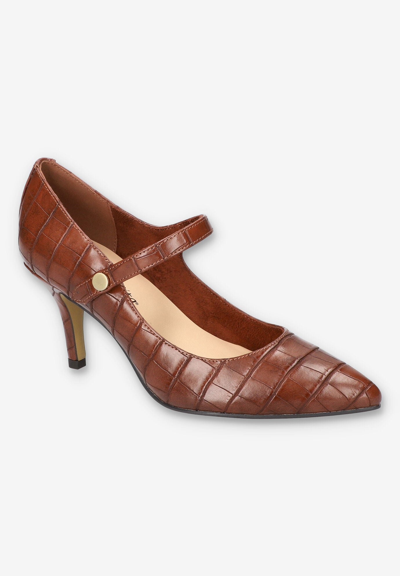 Lainey Mary Jane Pump, TAN CROCO, hi-res image number 0
