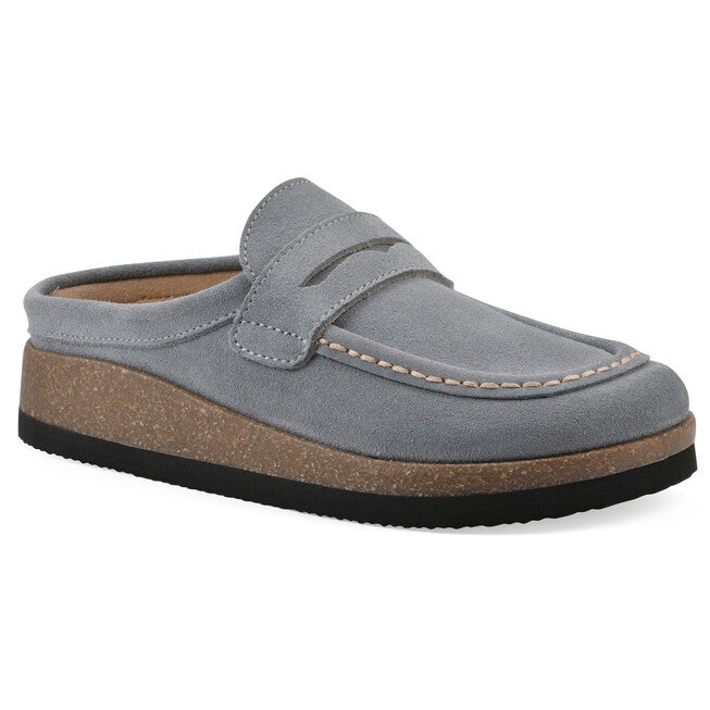 Brinlee Footbeds Clog, BLUE RASPBERRY, hi-res image number null