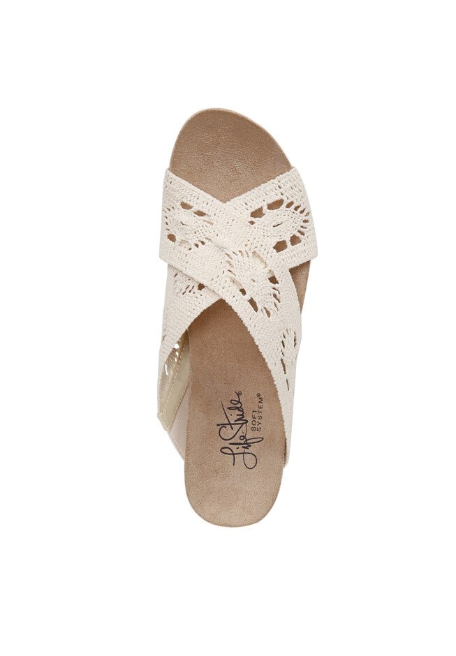 Donna Wedge Sandals , , alternate image number null