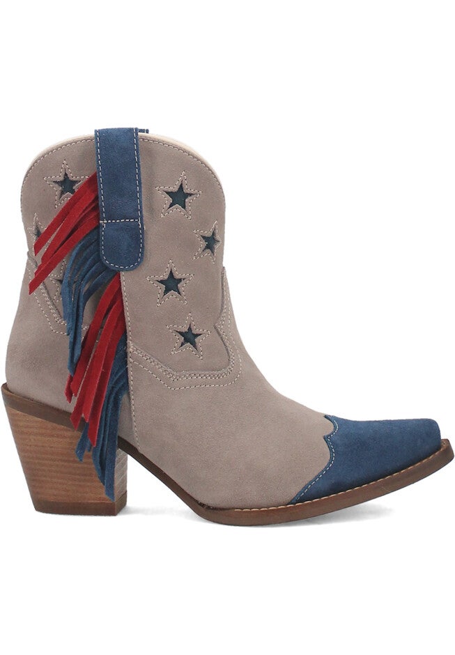 Glory Mid Calf Western Boot, , alternate image number null