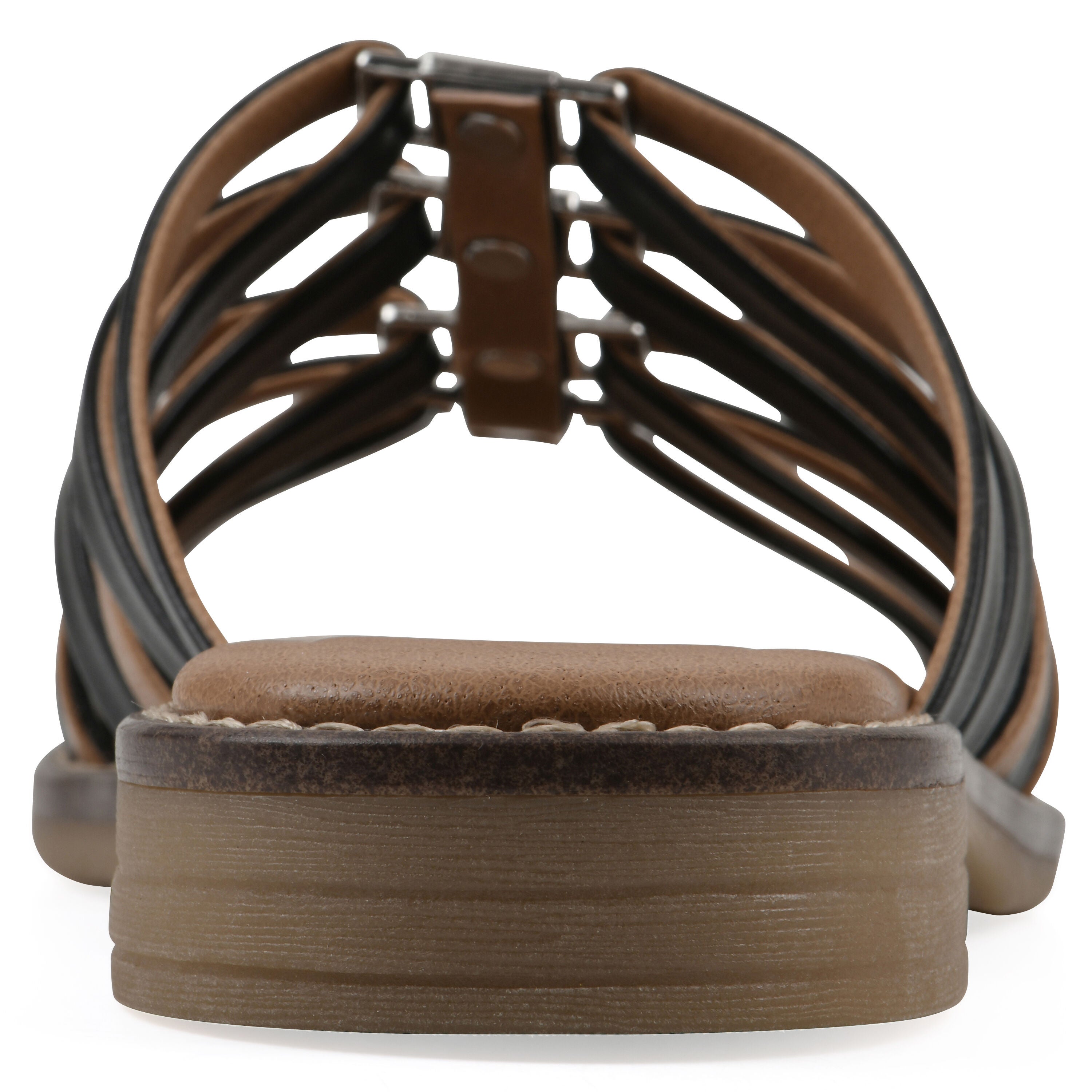 Mazy Slip On Sandal, BLACK SMOOTH, on-hover image number 1