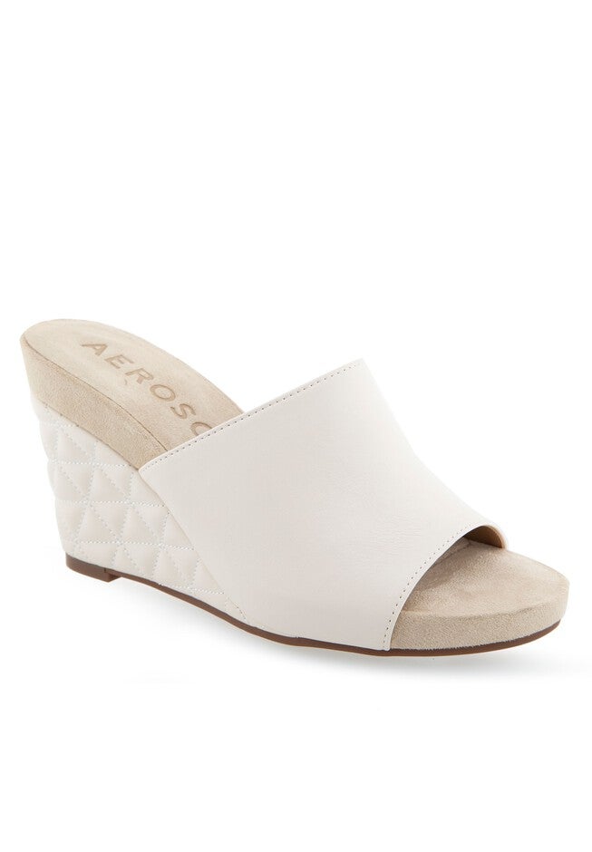 Pierce Wedge, EGGNOG PEWTER LEATHER, hi-res image number null