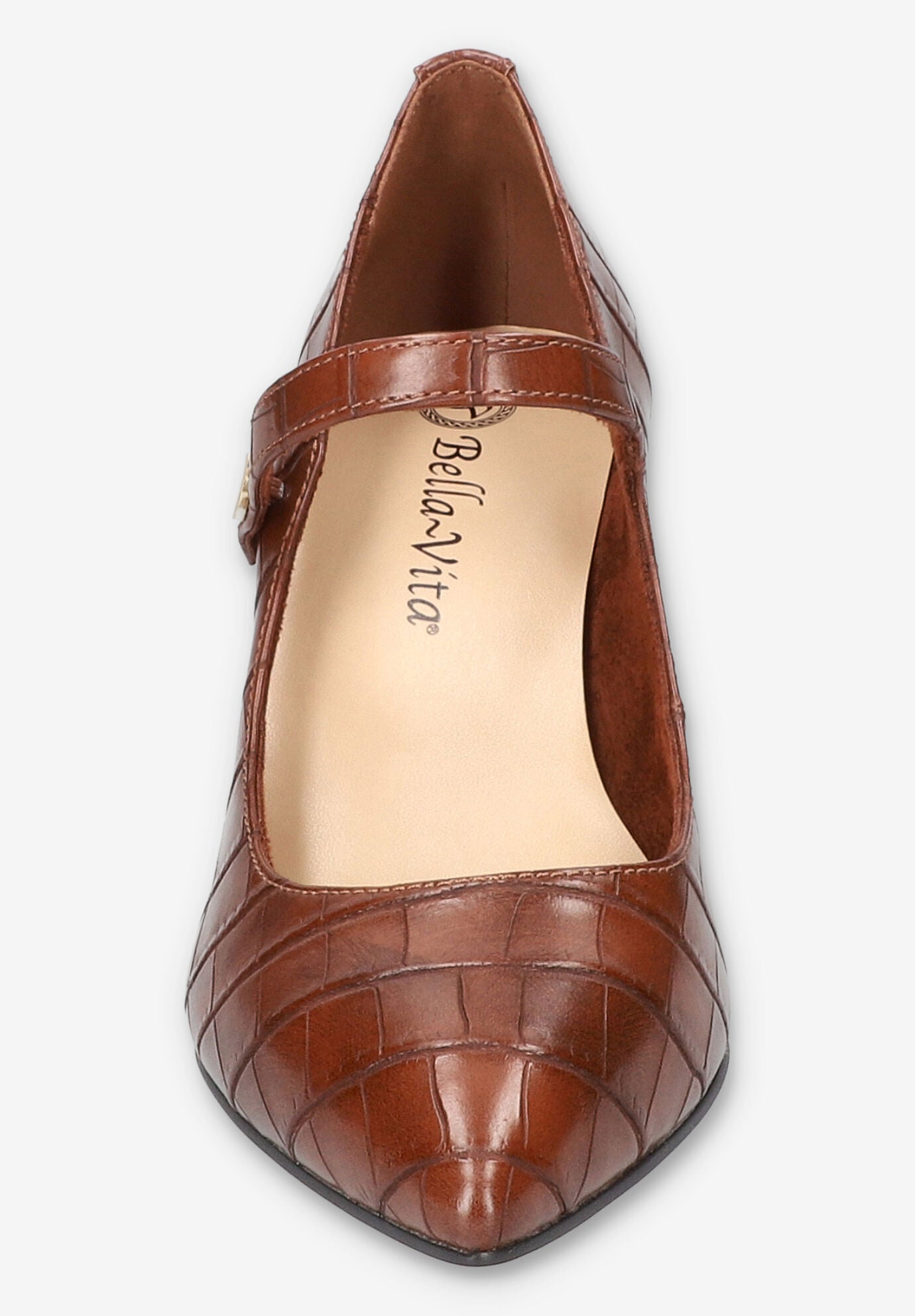 Lainey Mary Jane Pump, TAN CROCO, alternate image number 3
