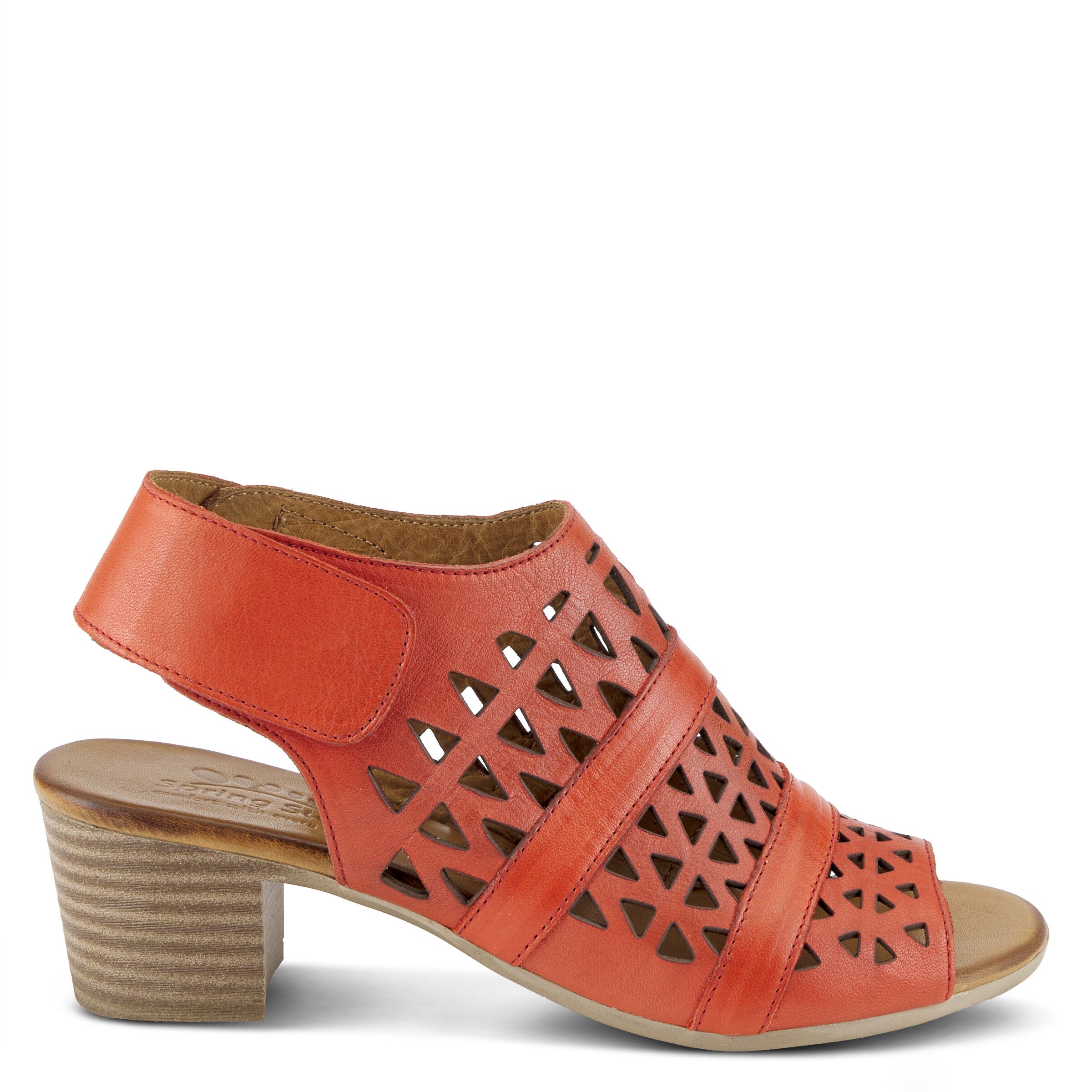 Dorotha Ankle Strap Sandal, RED, alternate image number 4