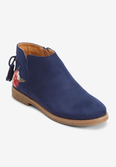 The Sienna Bootie , NAVY, hi-res image number null