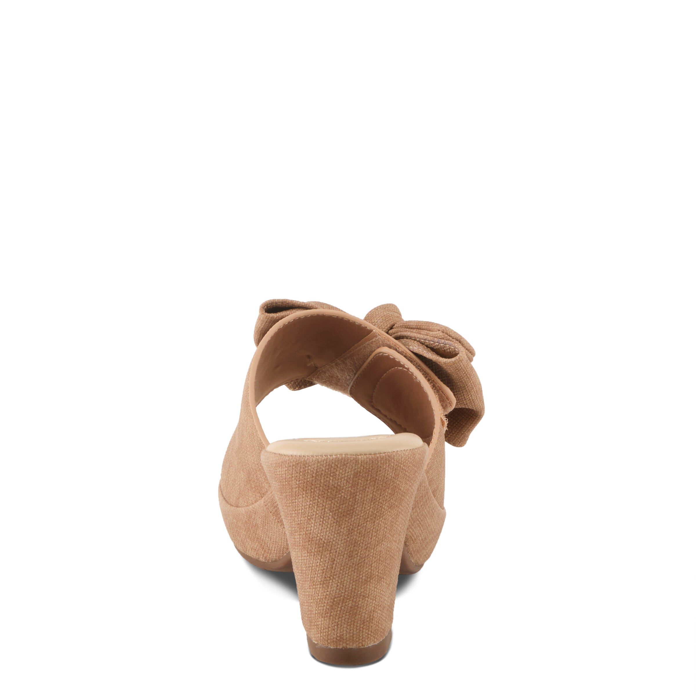 Normajean Slide Sandal, TAN, on-hover image number 1