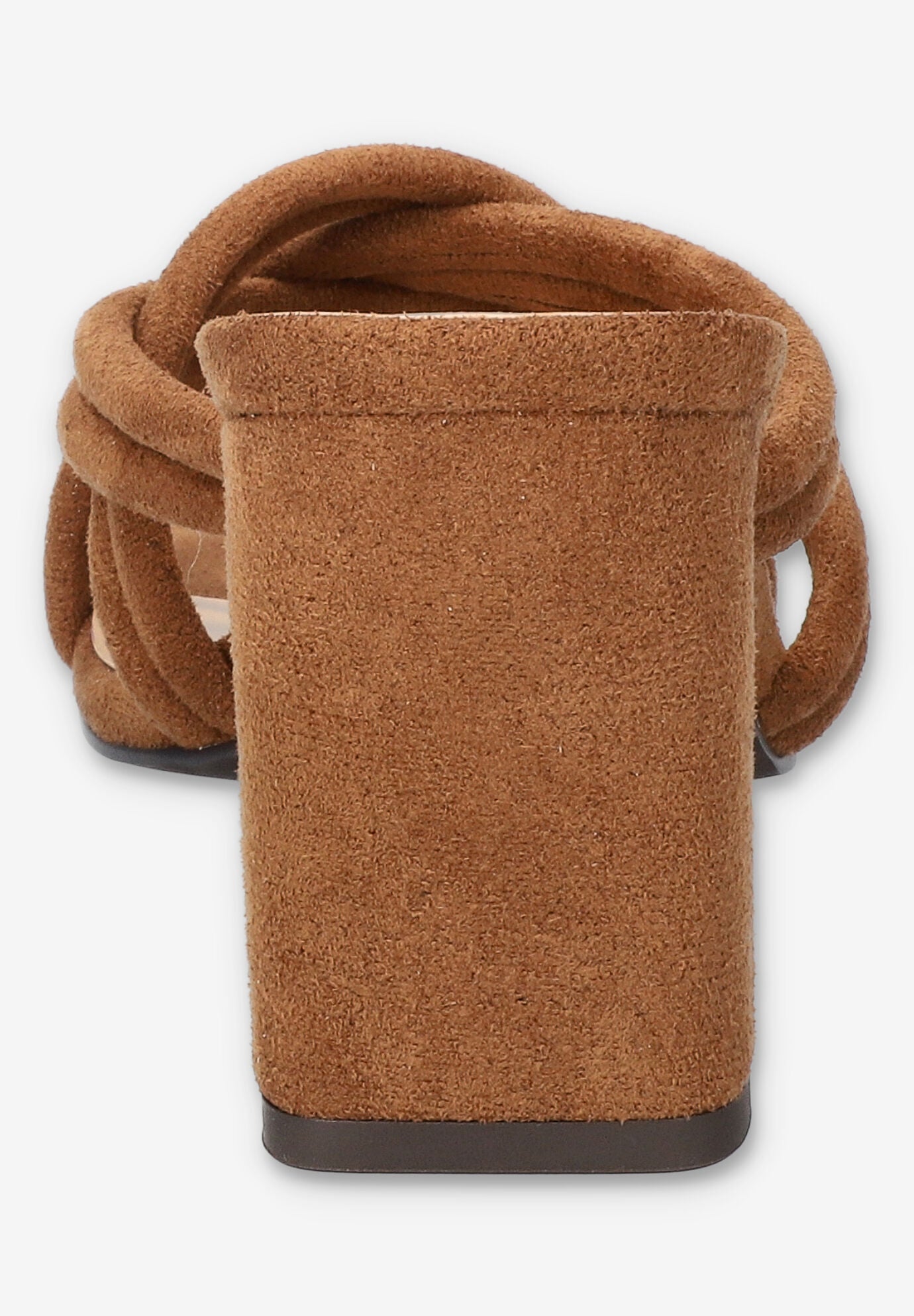 Carmen Heeled Sandal, COGNAC SUEDE, alternate image number 3