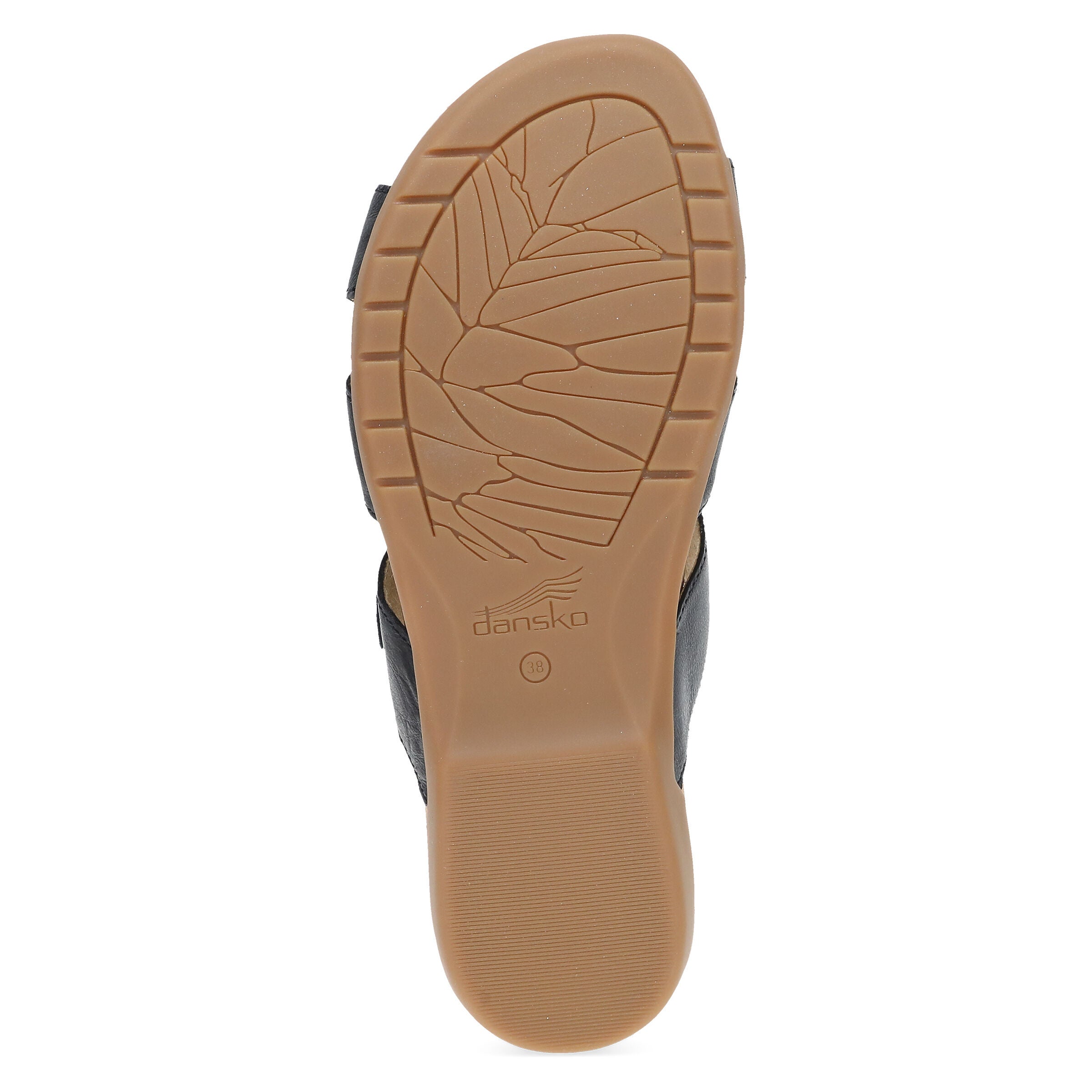 Regan Leather Sandal, BLACK, alternate image number 3