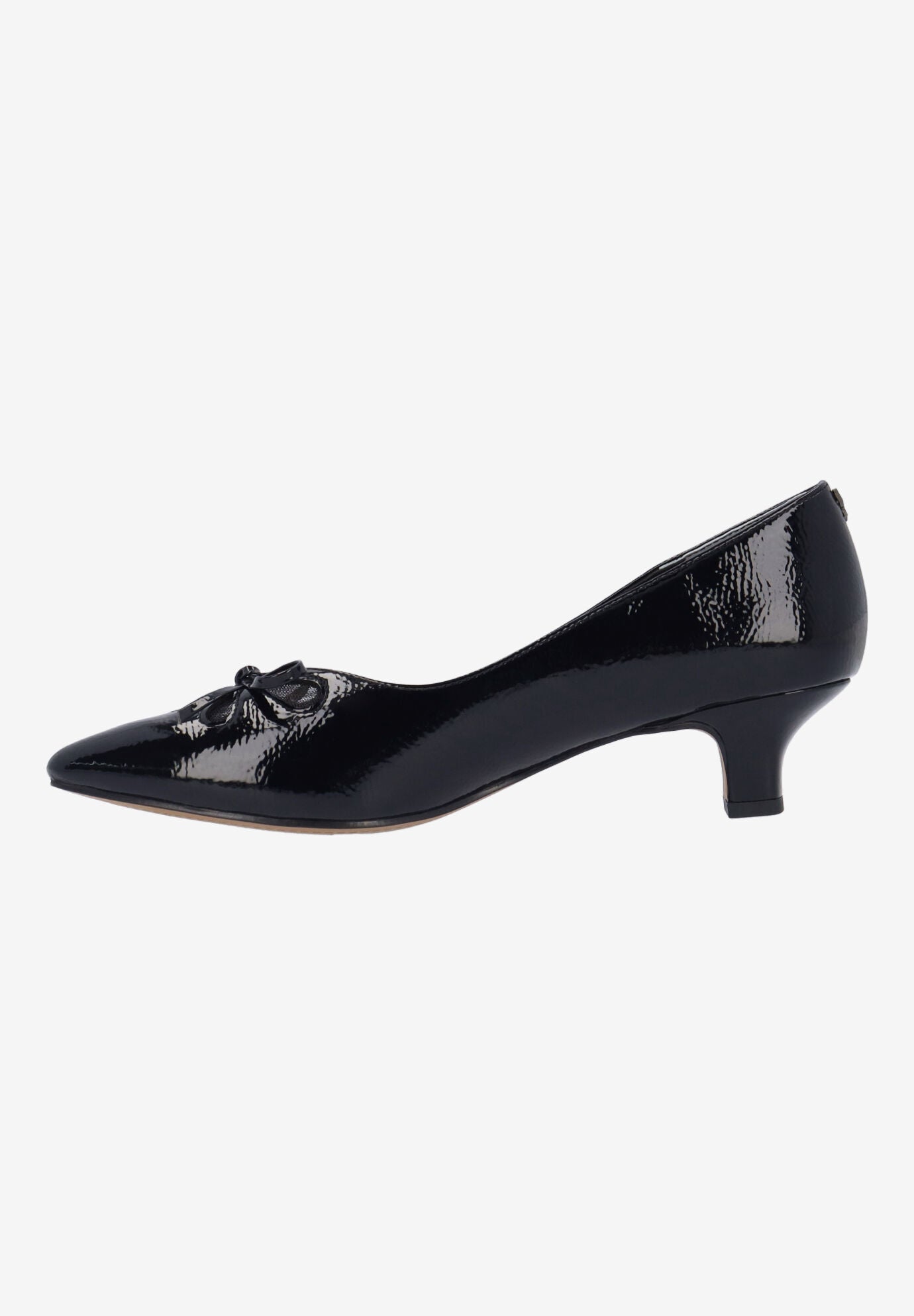 Calinda Slip-On Pump, BLACK, alternate image number 4