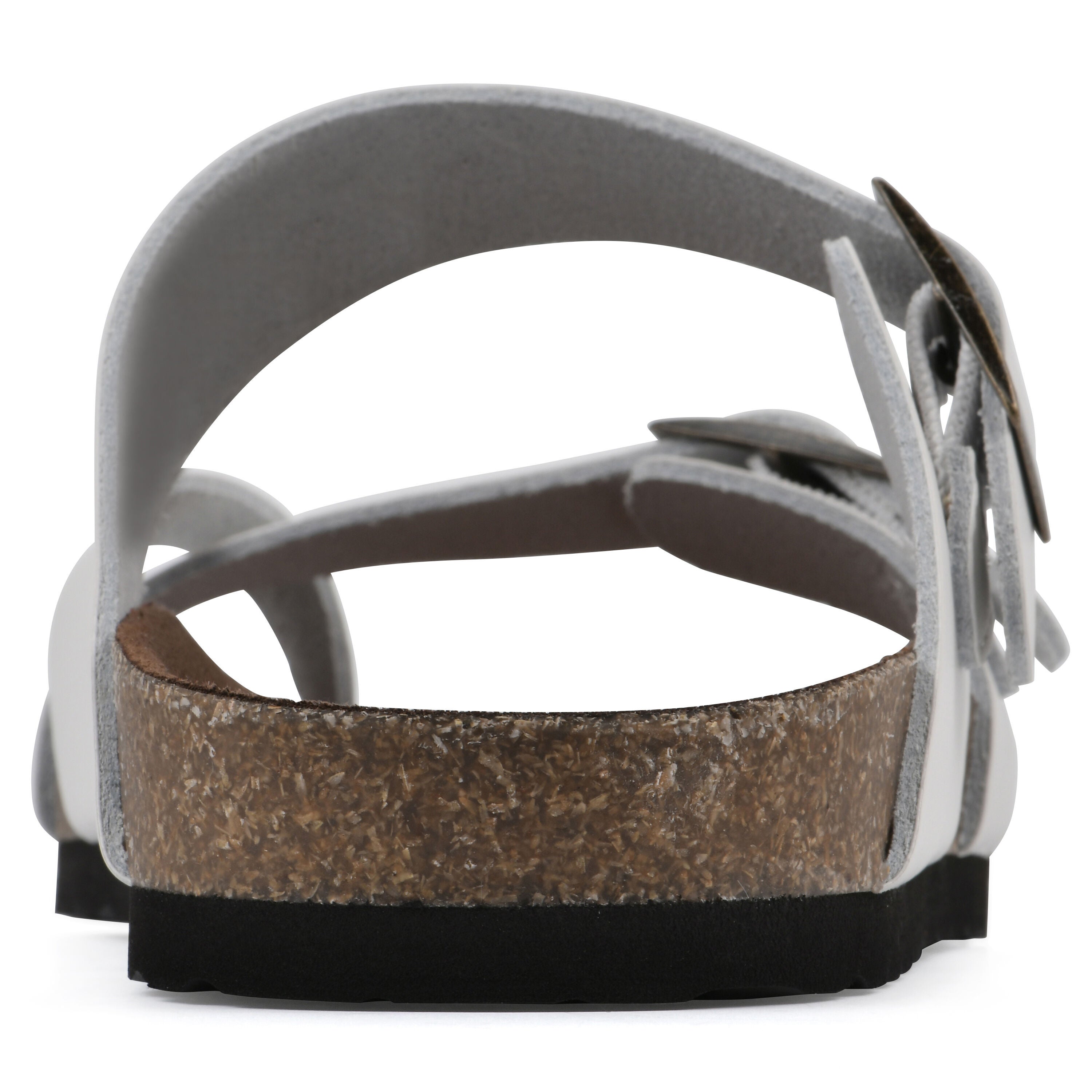 Gracie Footbed Sandal, WHITE LEATHER, on-hover image number 1