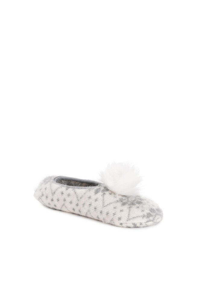 Ballerina Slipper, GREY SNOWFLAKE, hi-res image number 0