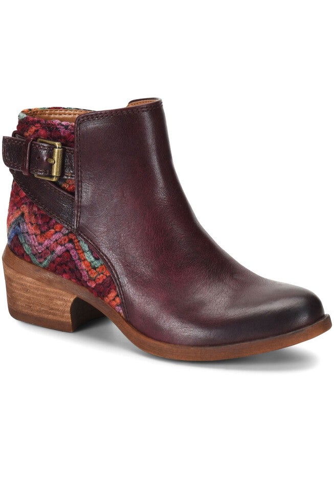 Creston Bootie , EGGPLANT RED MULTI, hi-res image number null