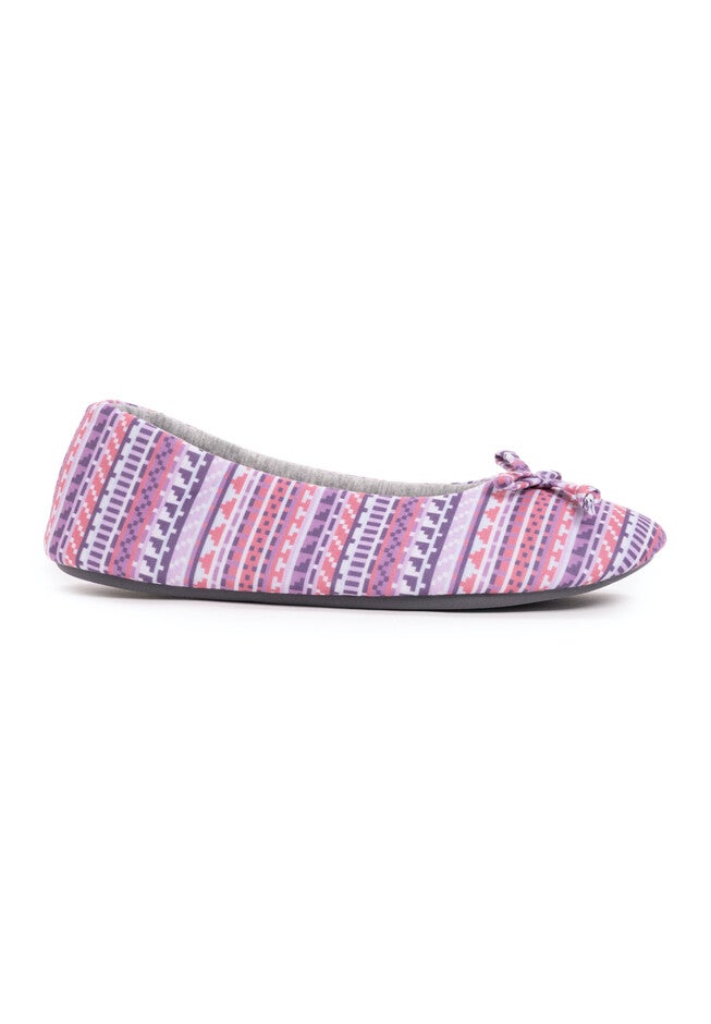 Jolee Jersey Ballerina Slippers, , alternate image number null