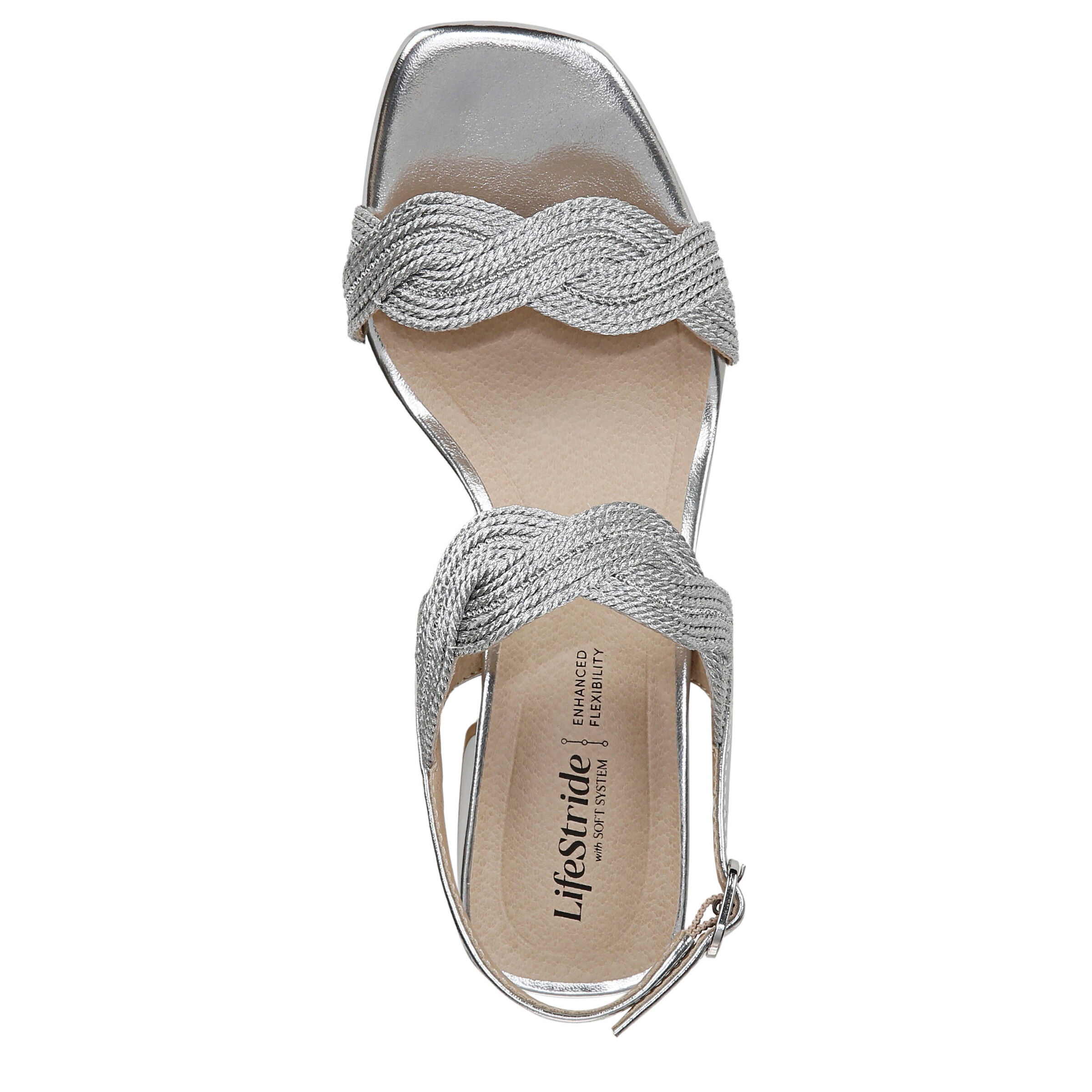 Charnelle Sandal, SILVER, alternate image number 6